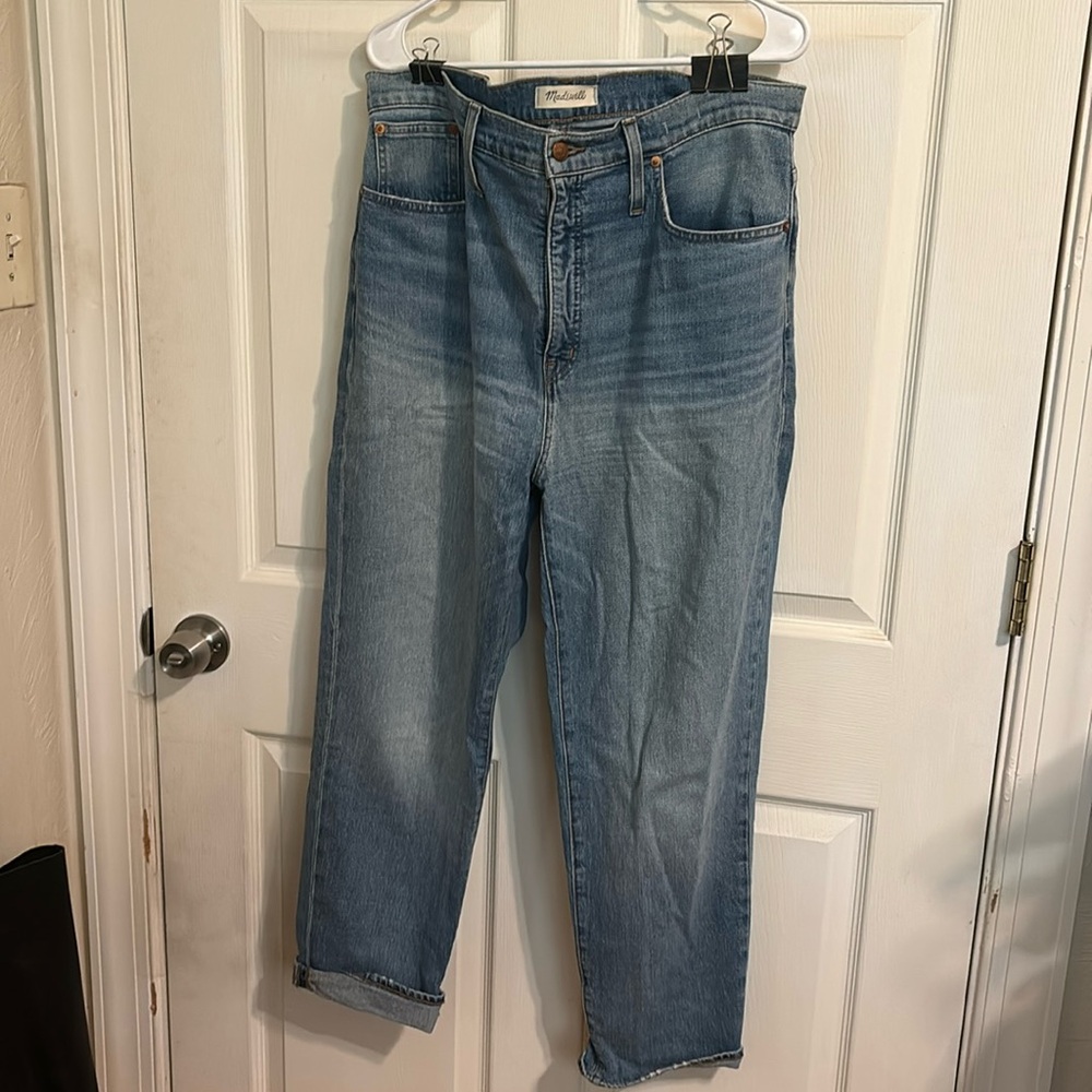 Madewell classic straight jean